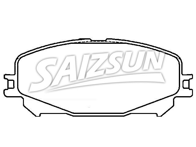 Brake Pad Set:41 06 068 08R