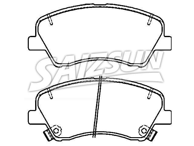 Brake Pad Set:58101-H8A55