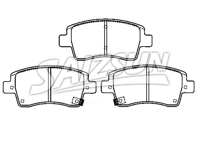 Brake Pad Set:04465-0D100