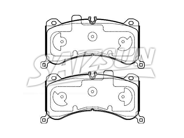 Brake Pad Set:4KE 698 151 E