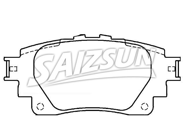 Brake Pad Set:04466-02420