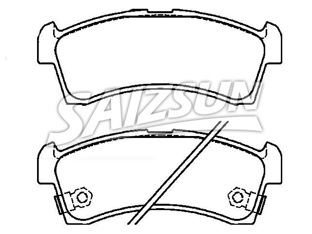 Brake Pad Set:1A24-33-23Z