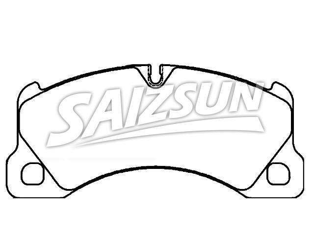 Brake Pad Set:9Y0 698 151 AT