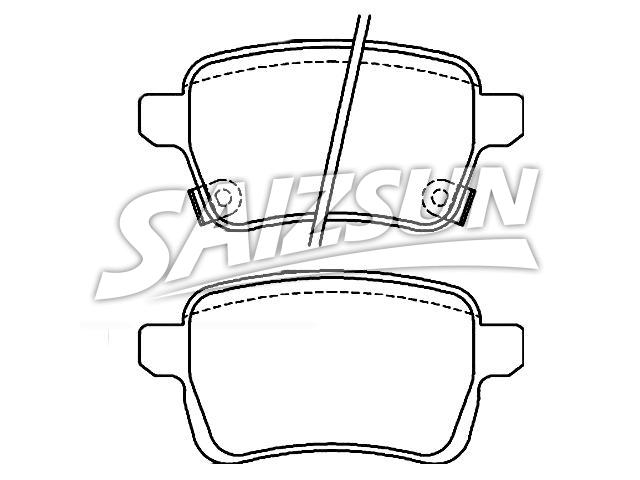 Brake Pad Set:16 05 285