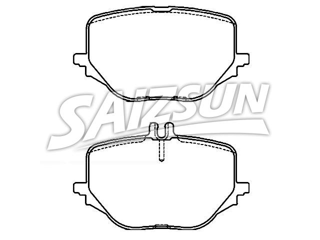 Brake Pad Set:000 420 94 02