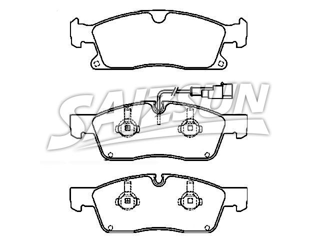 Brake Pad Set:673004427