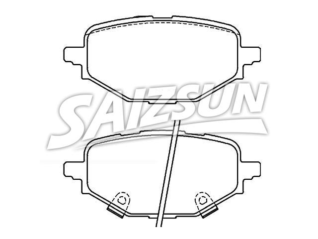 Brake Pad Set:VAY02643Z