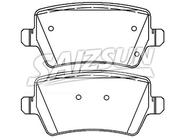 Brake Pad Set:ENS12D250AA