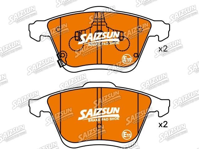 Plaquettes de frein Brake Pad Set:GPYA-33-23ZG