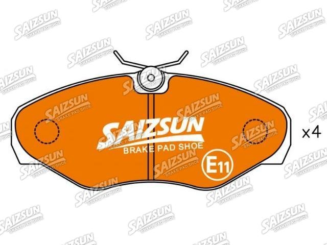 Bremsbelagsatz, Scheibenbremse Brake Pad Set:41060-00QAE