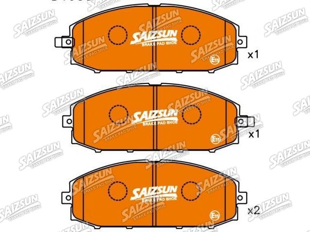 Bremsbelagsatz, Scheibenbremse Brake Pad Set:41060-VB290
