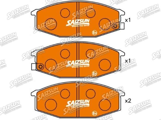 Bremsbelagsatz, Scheibenbremse Brake Pad Set:41060-C7090