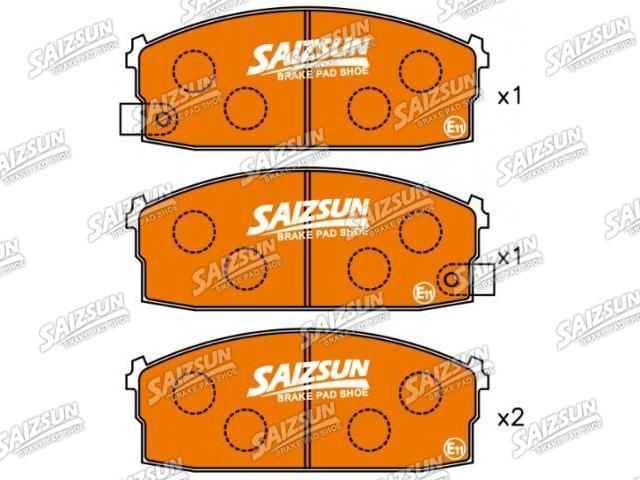 Bremsbelagsatz, Scheibenbremse Brake Pad Set:41060-04C85