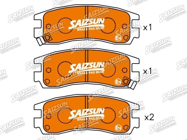 Plaquettes de frein Brake Pad Set:1251 0016