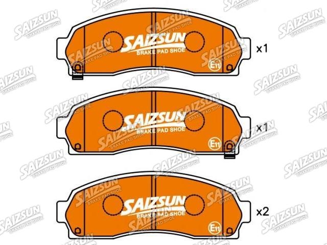 Plaquettes de frein Brake Pad Set:1L2Z-2001-AA