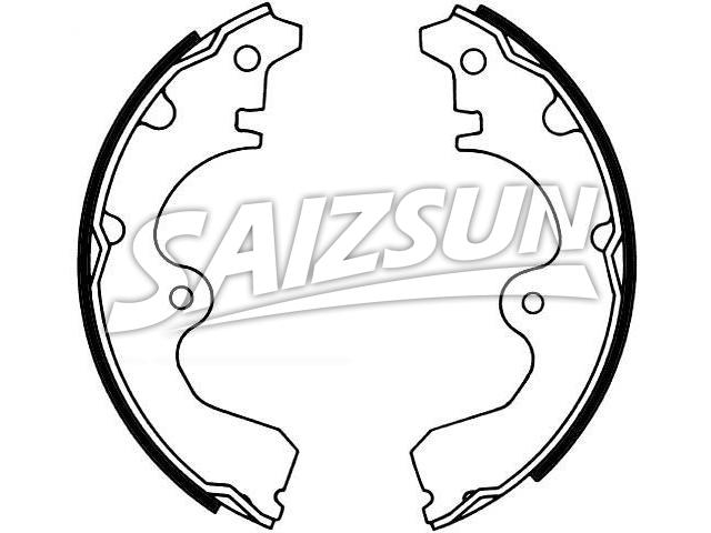 Brake Shoe Set Brake Shoe Set:04497-16020