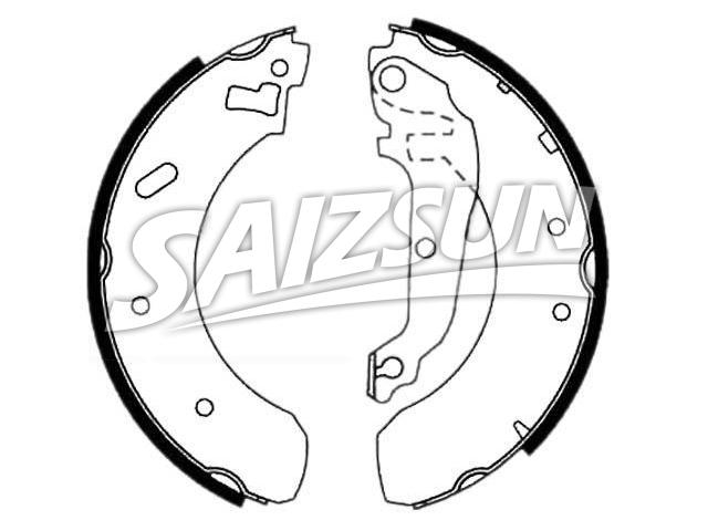 Brake Shoe Set Brake Shoe Set:GBS 90822