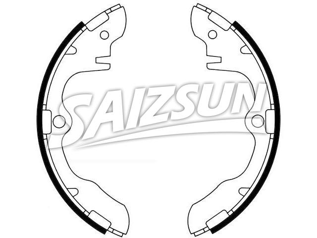 Brake Shoe Set Brake Shoe Set:8854-26-310