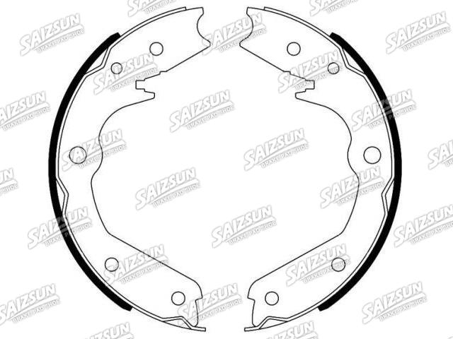 Brake Shoe Set Brake Shoe Set:8-97120-760-0