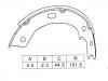 Brake Shoe Set Brake Shoe Set:K1244