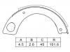 Brake Shoe Set Brake Shoe Set:36160-T9325