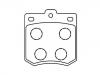 тормозная кладка Brake Pad Set:8-94115-499-0