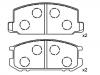 тормозная кладка Brake Pad Set:04491-12130