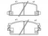 тормозная кладка Brake Pad Set:43 17 973