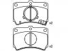 тормозная кладка Brake Pad Set:BG35-49-28ZA