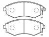 тормозная кладка Brake Pad Set:58101-28A00