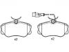 тормозная кладка Brake Pad Set:5892313