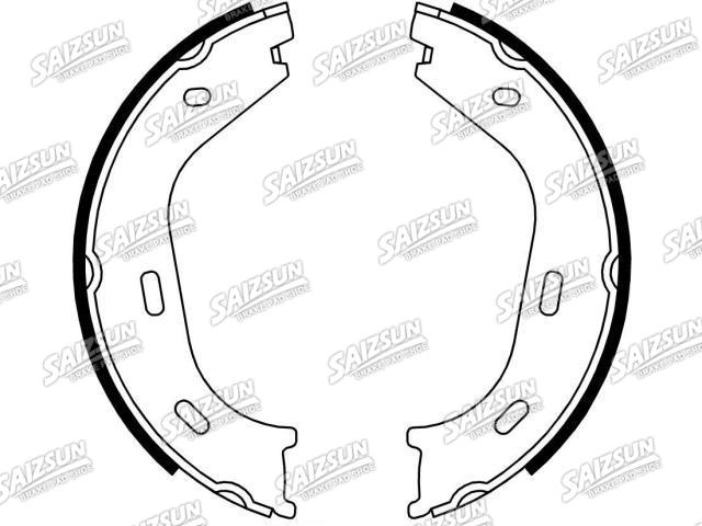 Brake Shoe Set Brake Shoe Set:126 420 01 20