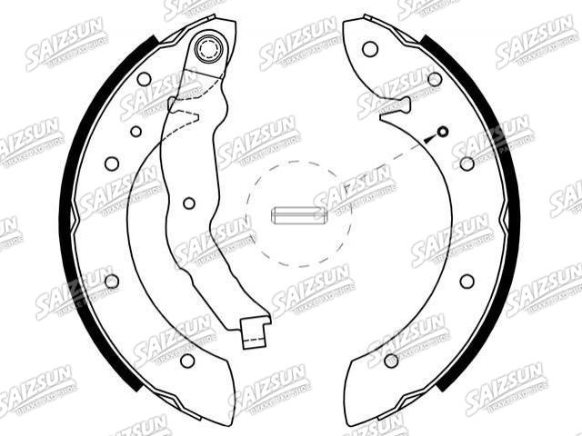 Brake Shoe Set Brake Shoe Set:34 21 1 160 504