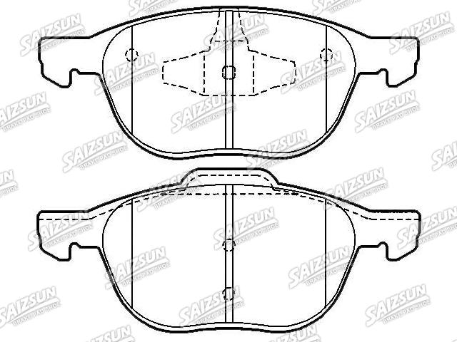 тормозная кладка Brake Pad Set:3068 3554