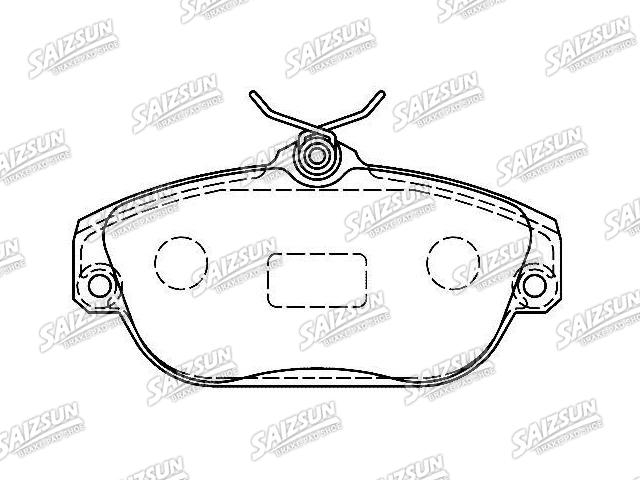 тормозная кладка Brake Pad Set:271 349