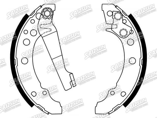 Brake Shoe Set Brake Shoe Set:171 609 525 A