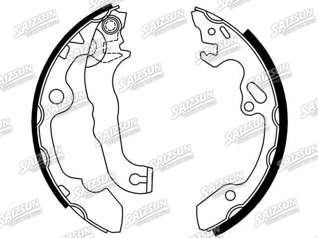Brake Shoe Set Brake Shoe Set:1 075 549
