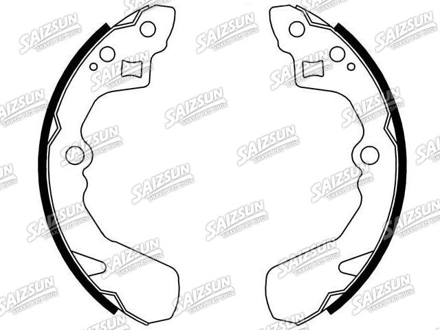 Brake Shoe Set Brake Shoe Set:53210-50E10