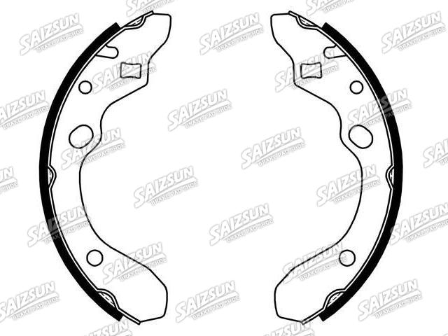 Brake Shoe Set Brake Shoe Set:B5Y6-26-38Z