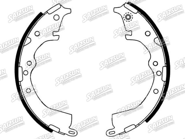 Brake Shoe Set Brake Shoe Set:04495-0K010