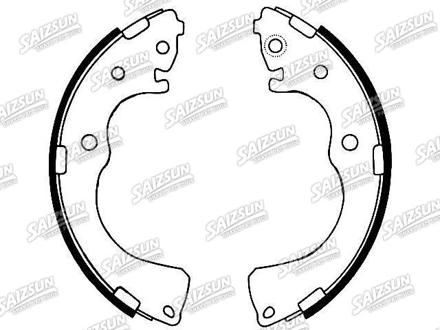 Brake Shoe Set Brake Shoe Set:K3411