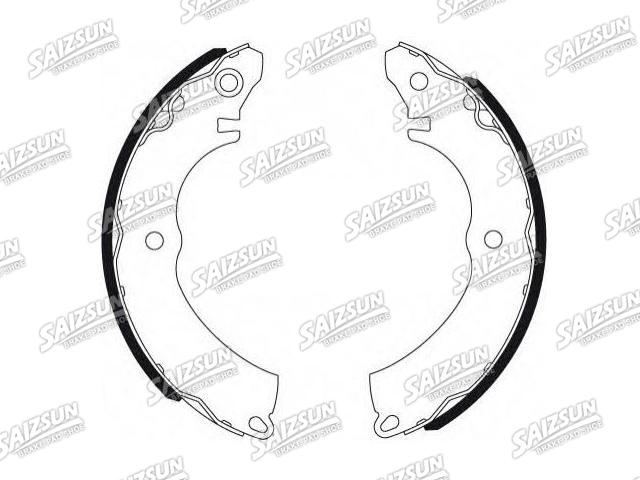Brake Shoe Set Brake Shoe Set:MR586855