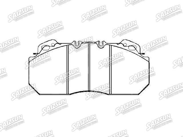 тормозная кладка Brake Pad Set:5001 831 161