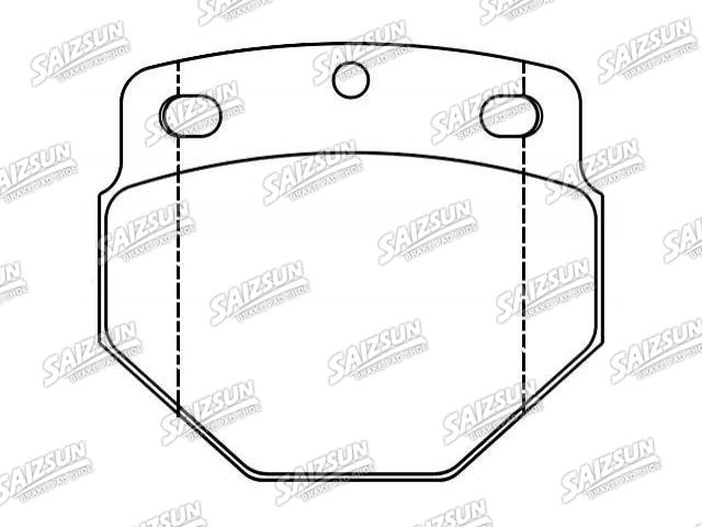 тормозная кладка Brake Pad Set:1802.200.62