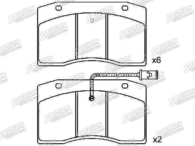тормозная кладка Brake Pad Set:9316 1314