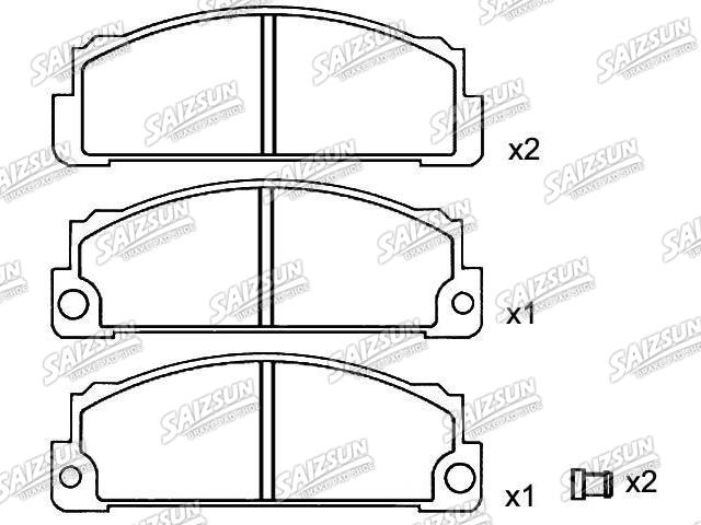 тормозная кладка Brake Pad Set:4 296 669