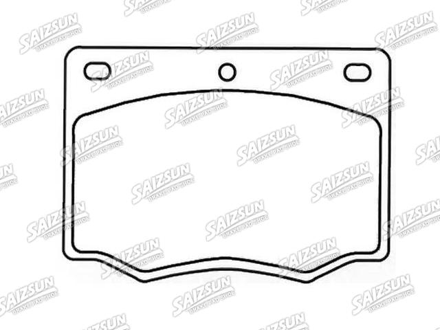 тормозная кладка Brake Pad Set:1 576 947
