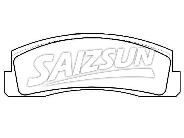 тормозная кладка Brake Pad Set:2121-350 1090