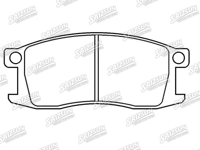 тормозная кладка Brake Pad Set:45021-693-601