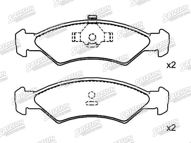 тормозная кладка Brake Pad Set:5 015 917